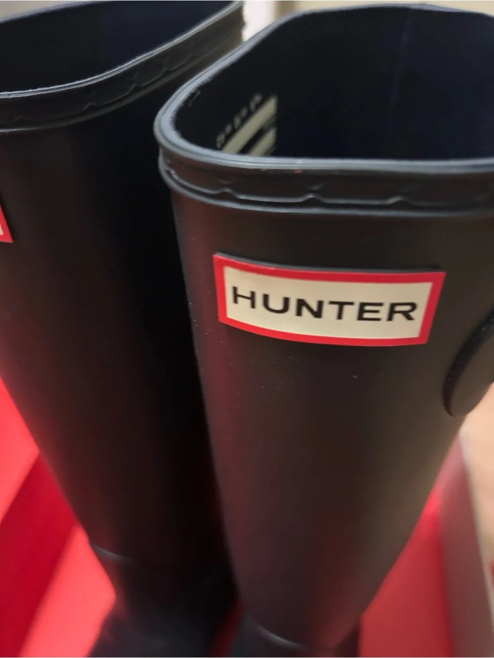 NWT HUNTER Original Tall Rain Boot- Navy/Size 10